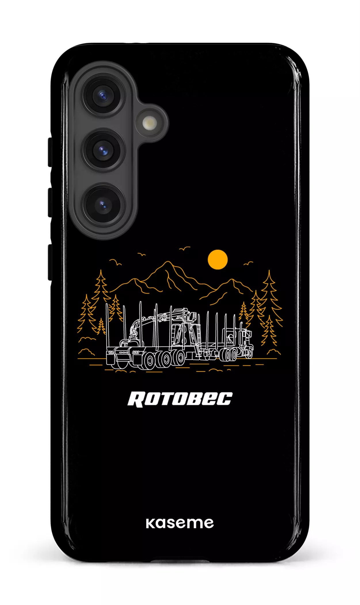 Galaxy S24 Tough (Gloss) Rotobec Noir -
