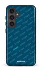 Galaxy S24 Tough (Gloss) SREPE Pattern Bleu x Turquoise -