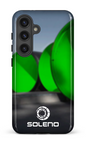 Galaxy S24 Tough (Gloss) Soleno gros tuyaux vert -