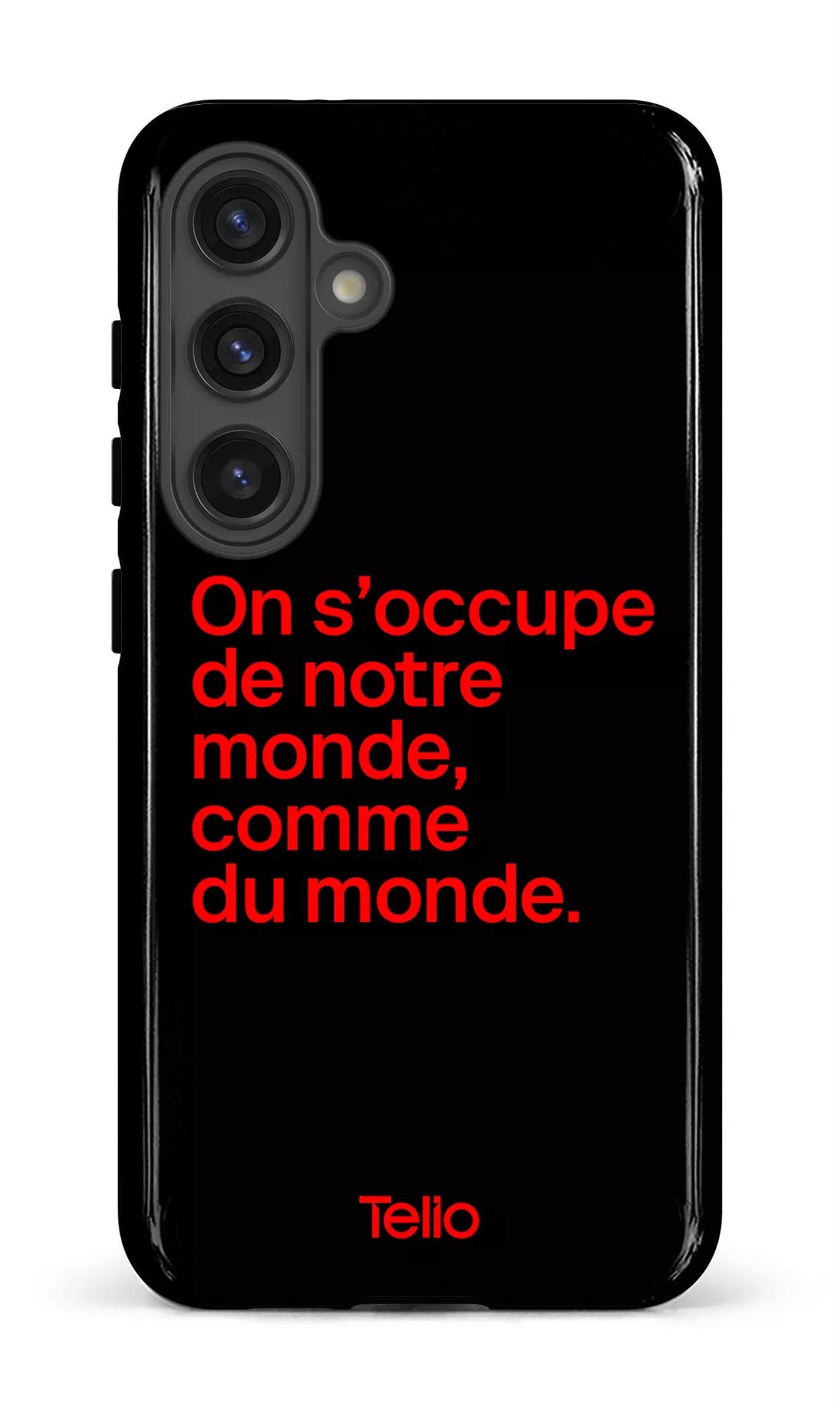 Galaxy S24 Tough (Gloss) Telio Noir -