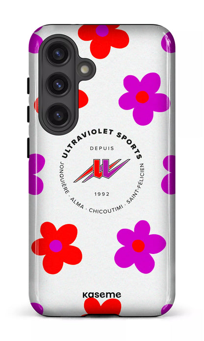 Galaxy S24 Tough (Gloss) UltraViolet Fleurs -