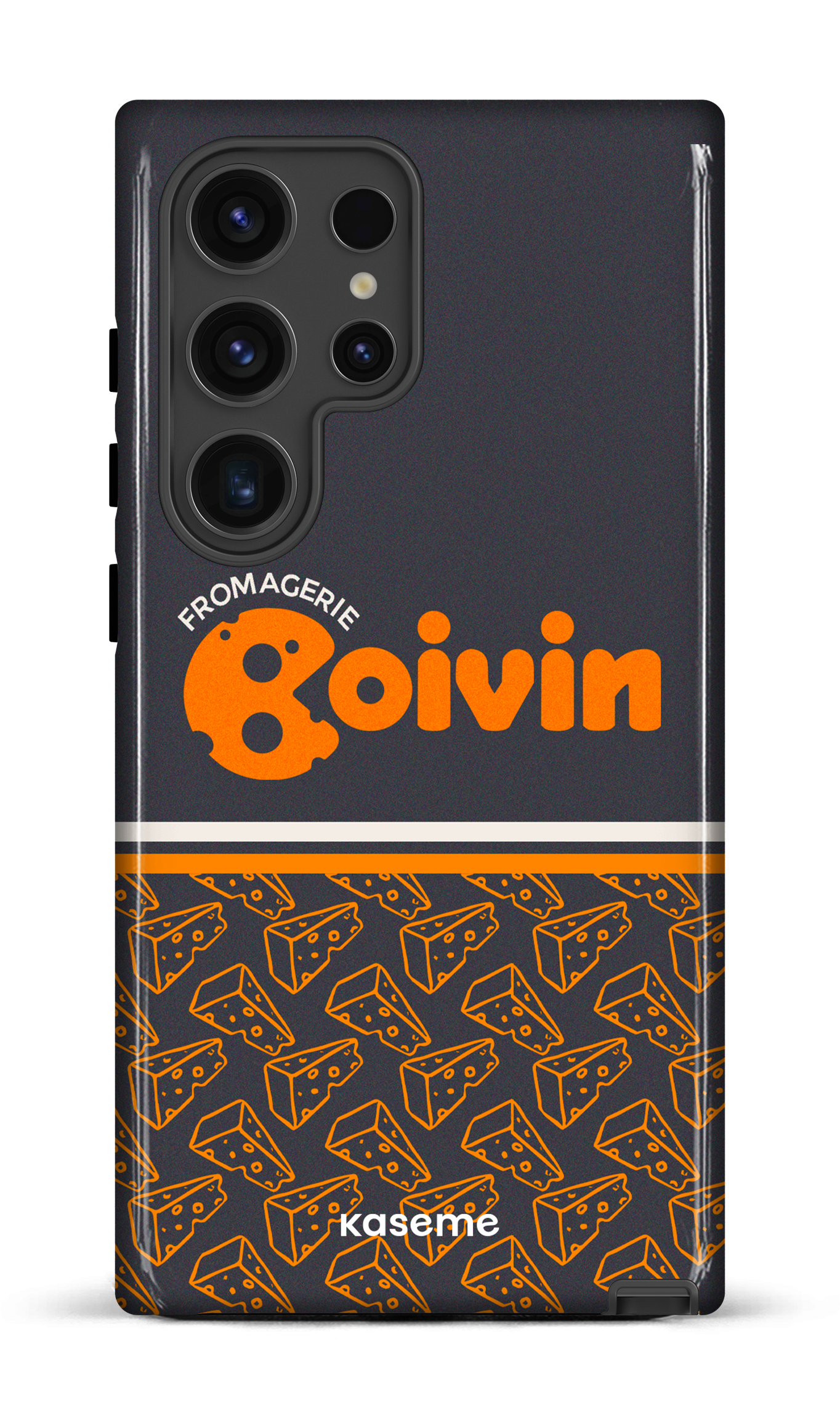 Galaxy S24 Ultra Tough (Gloss) Boivin Gris x Fromages -