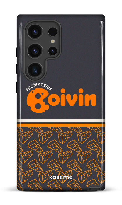 Galaxy S24 Ultra Tough (Gloss) Boivin Gris x Fromages -