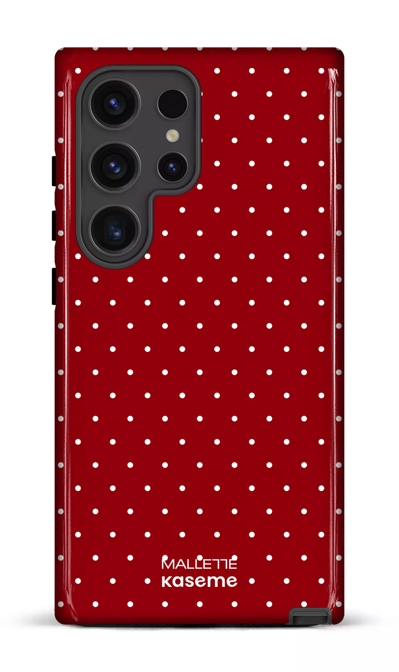 Galaxy S24 Ultra Tough (Gloss) Ditsy Rouge x Mallette -
