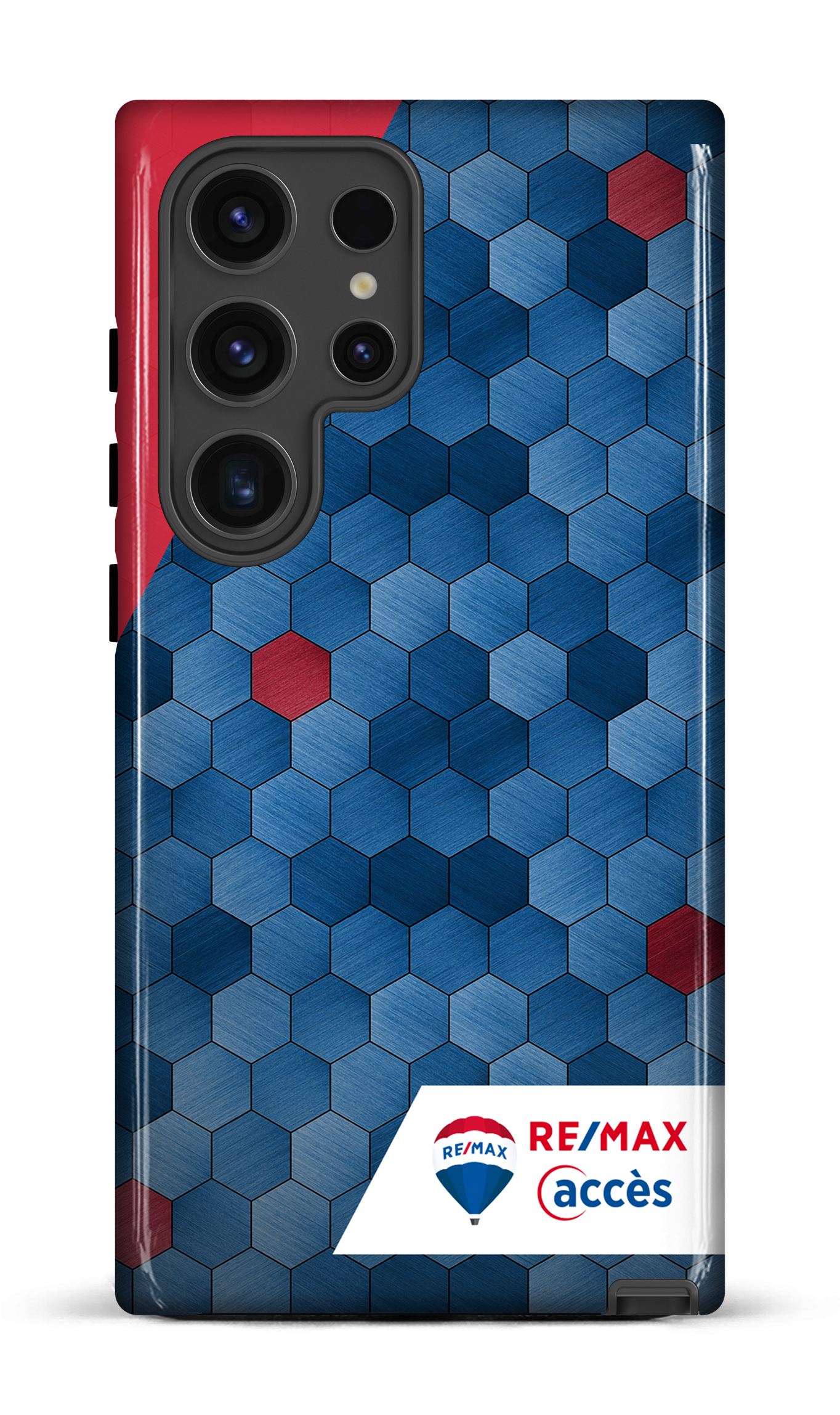 Galaxy S24 Ultra Tough (Gloss) Exagones texturés -