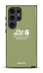 Galaxy S24 Ultra Tough (Gloss) Flordeco logo Sauge -