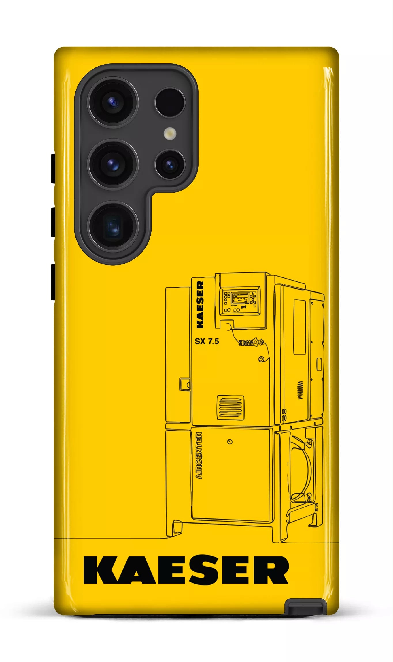 Galaxy S24 Ultra Tough (Gloss) Kaeser - The Golden Blueprint -