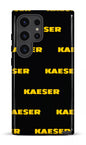 Galaxy S24 Ultra Tough (Gloss) Kaeser Pattern Noir -