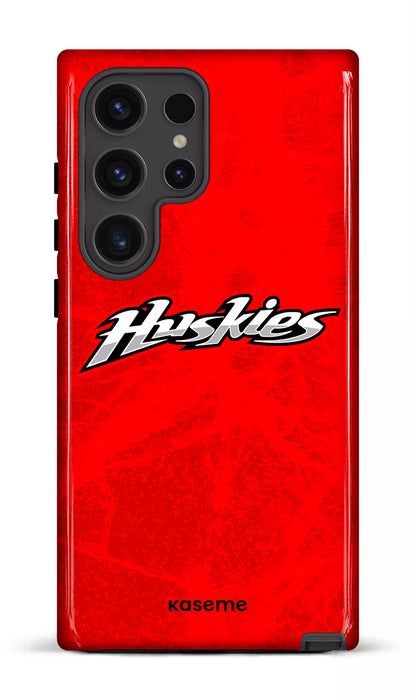 Galaxy S24 Ultra Tough (Gloss) Les Huskies Rouge -