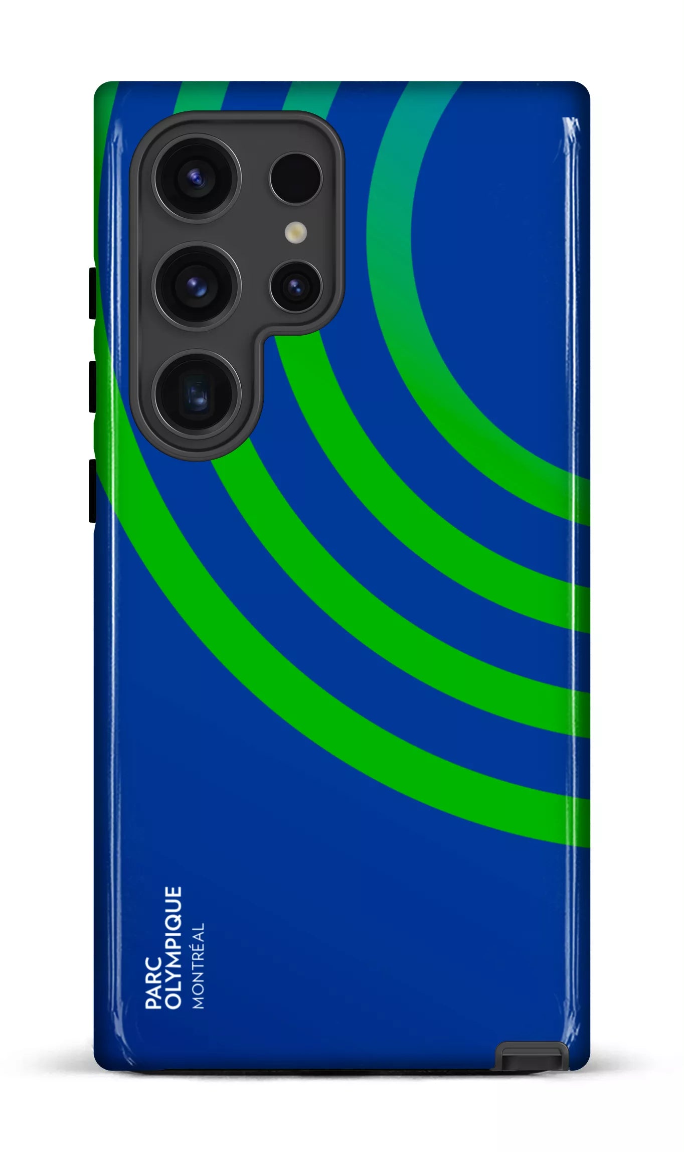 Galaxy S24 Ultra Tough (Gloss) Parc Olympique - Logo Bleu -