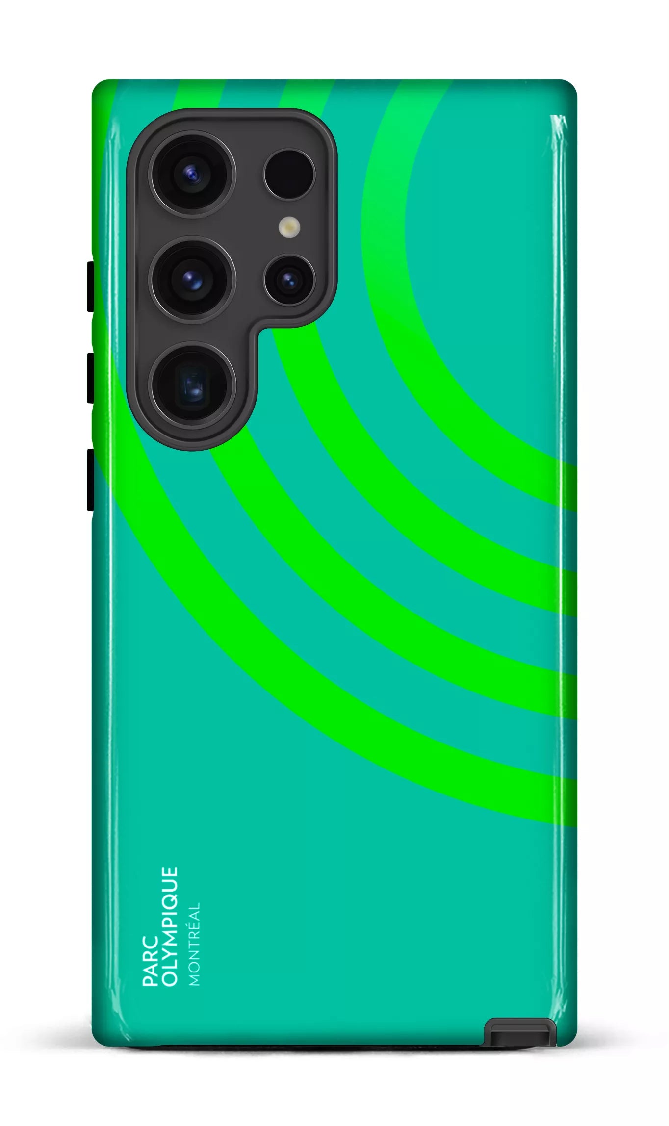 Galaxy S24 Ultra Tough (Gloss) Parc Olympique - Logo Vert -