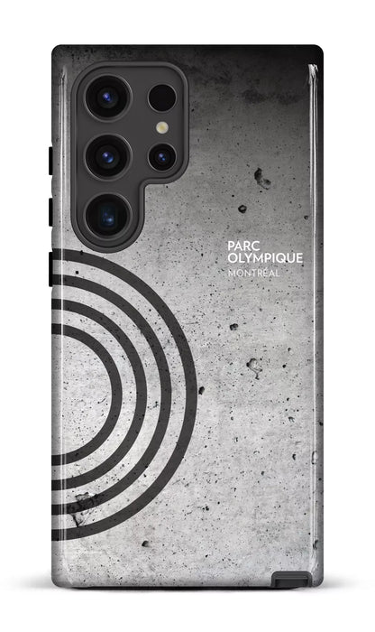 Galaxy S24 Ultra Tough (Gloss) Parc Olympique - Texture Béton -