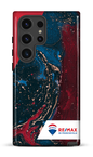 Galaxy S24 Ultra Tough (Gloss) Peinture marbrée sombre de Francheville -