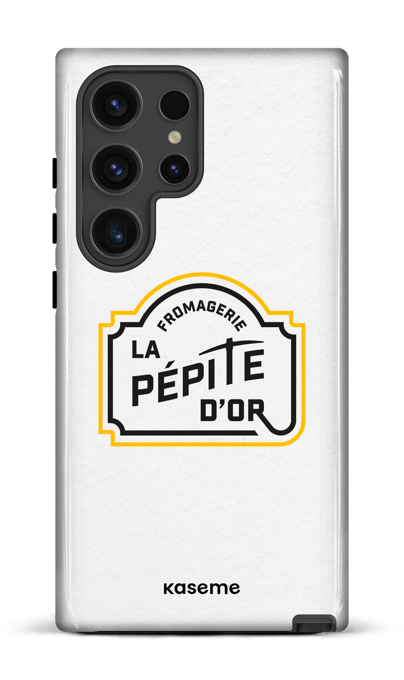 Galaxy S24 Ultra Tough (Gloss) Pépite Blanc -