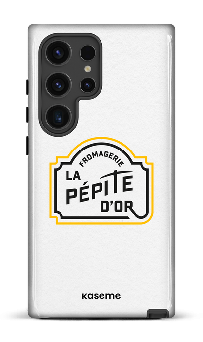 Galaxy S24 Ultra Tough (Gloss) Pépite Blanc -