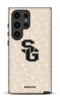 Galaxy S24 Ultra Tough (Gloss) Posy Beige x Dragons -