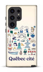 Galaxy S24 Ultra Tough (Gloss) Québec illustré -