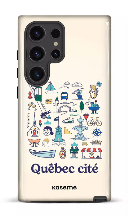 Galaxy S24 Ultra Tough (Gloss) Québec illustré -
