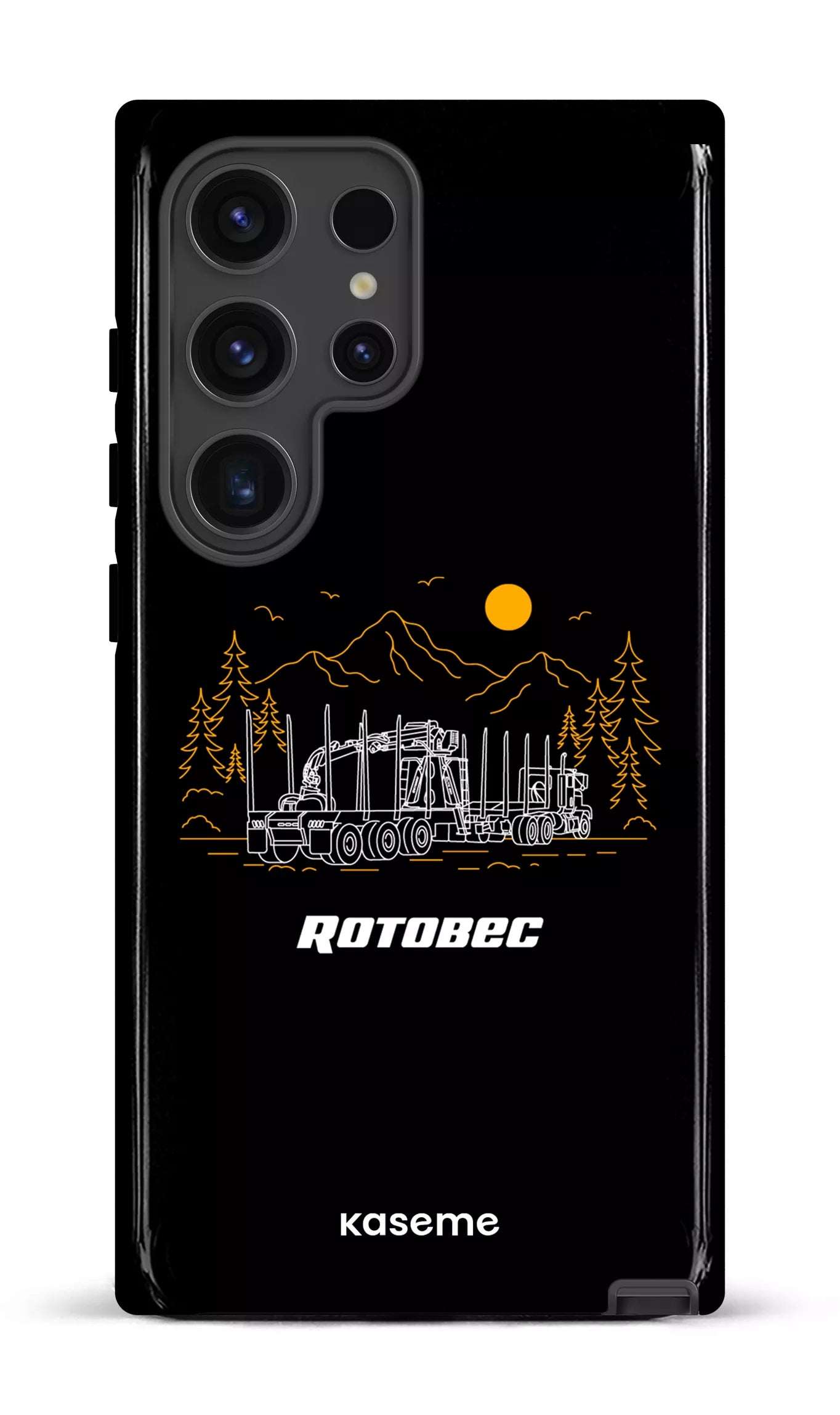Galaxy S24 Ultra Tough (Gloss) Rotobec Noir -