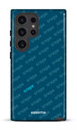 Galaxy S24 Ultra Tough (Gloss) SREPE Pattern Bleu x Turquoise -