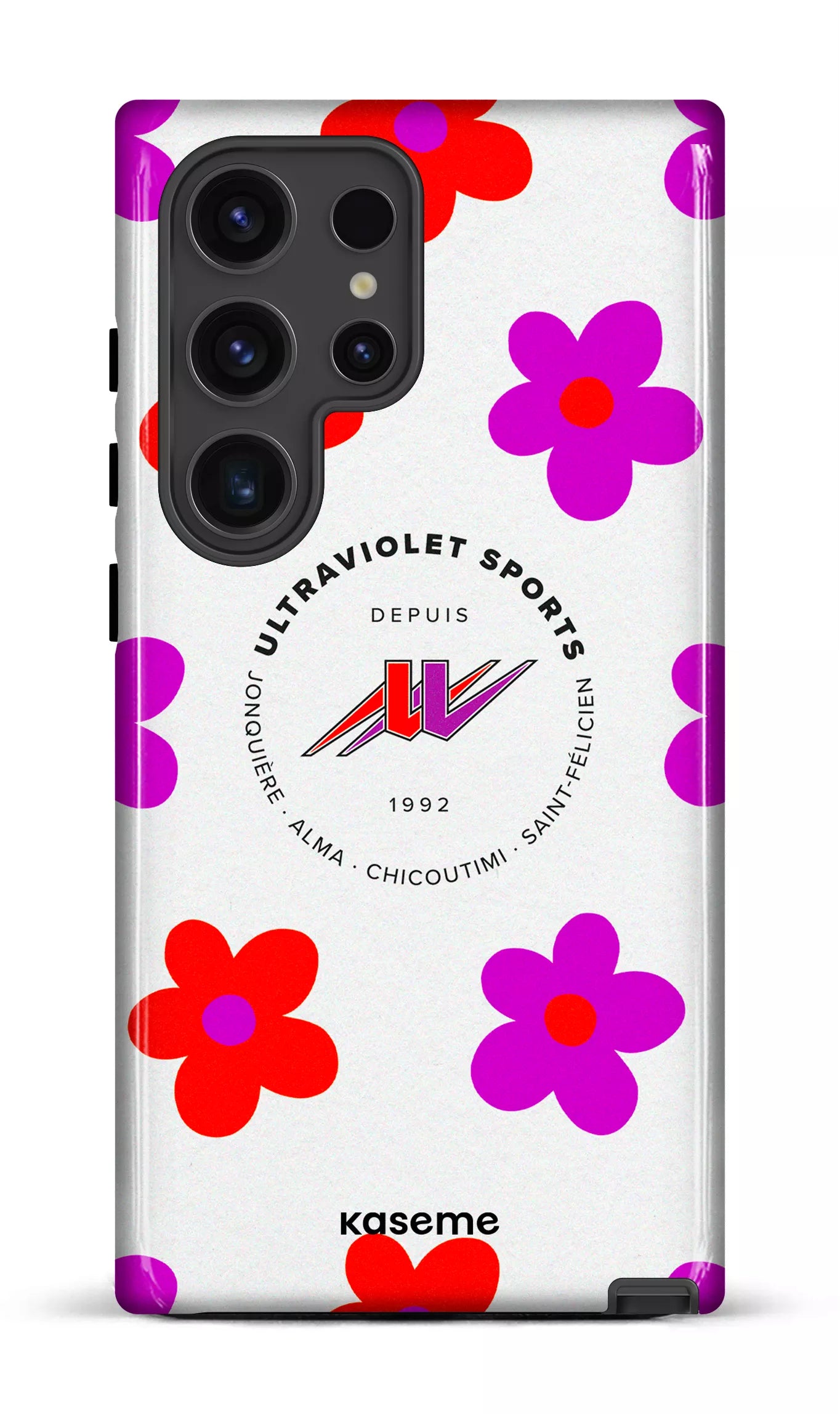 Galaxy S24 Ultra Tough (Gloss) UltraViolet Fleurs -