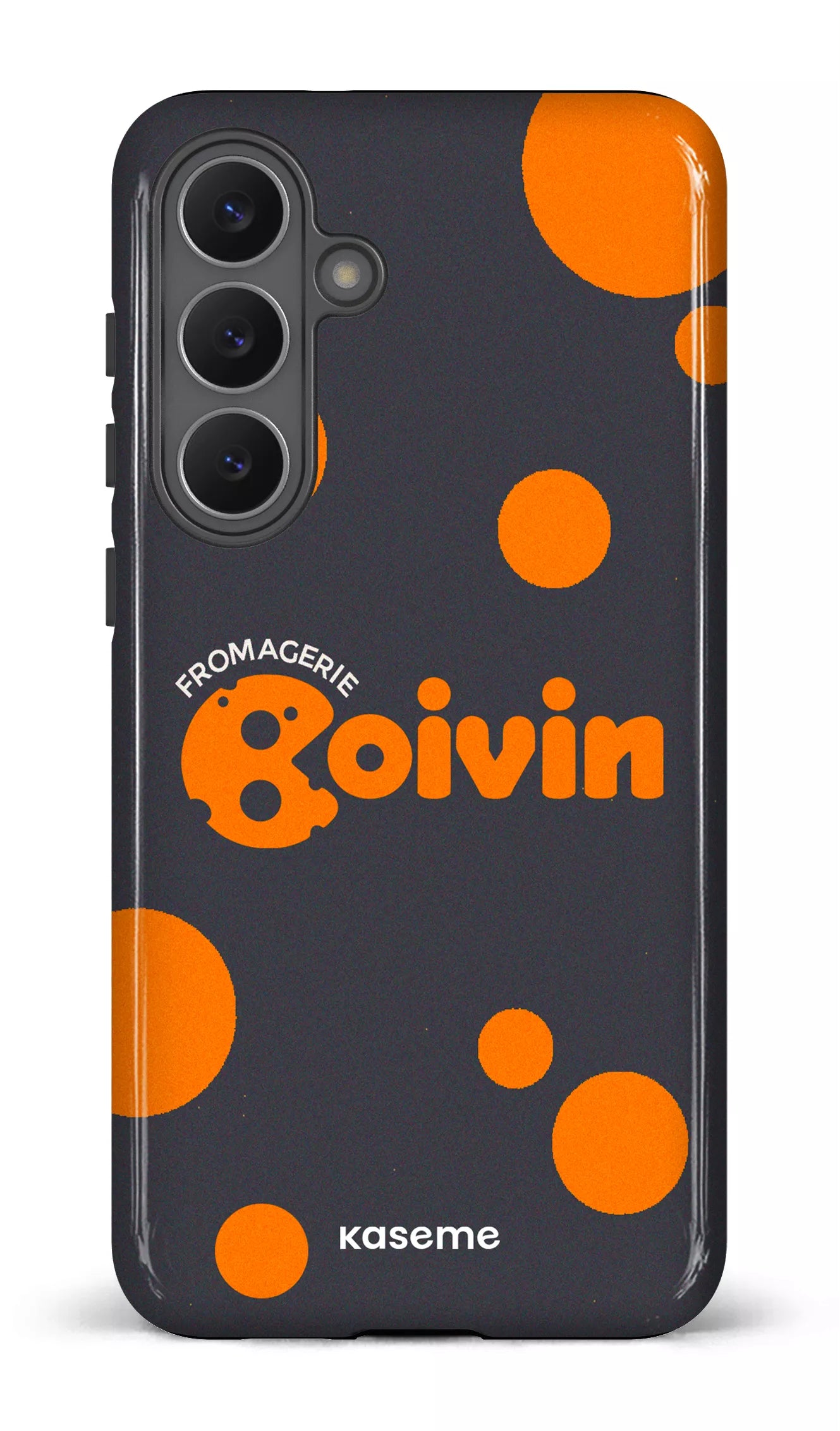 Galaxy S25 FE Tough Boivin Gris x Ronds -