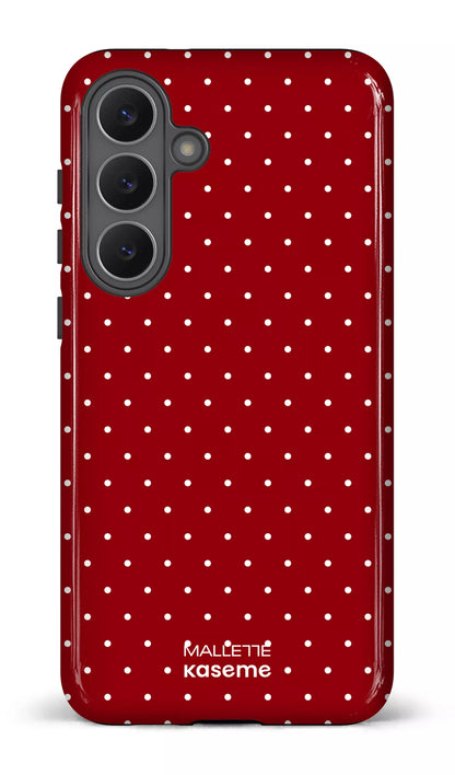 Galaxy S25 FE Tough Ditsy Rouge x Mallette -