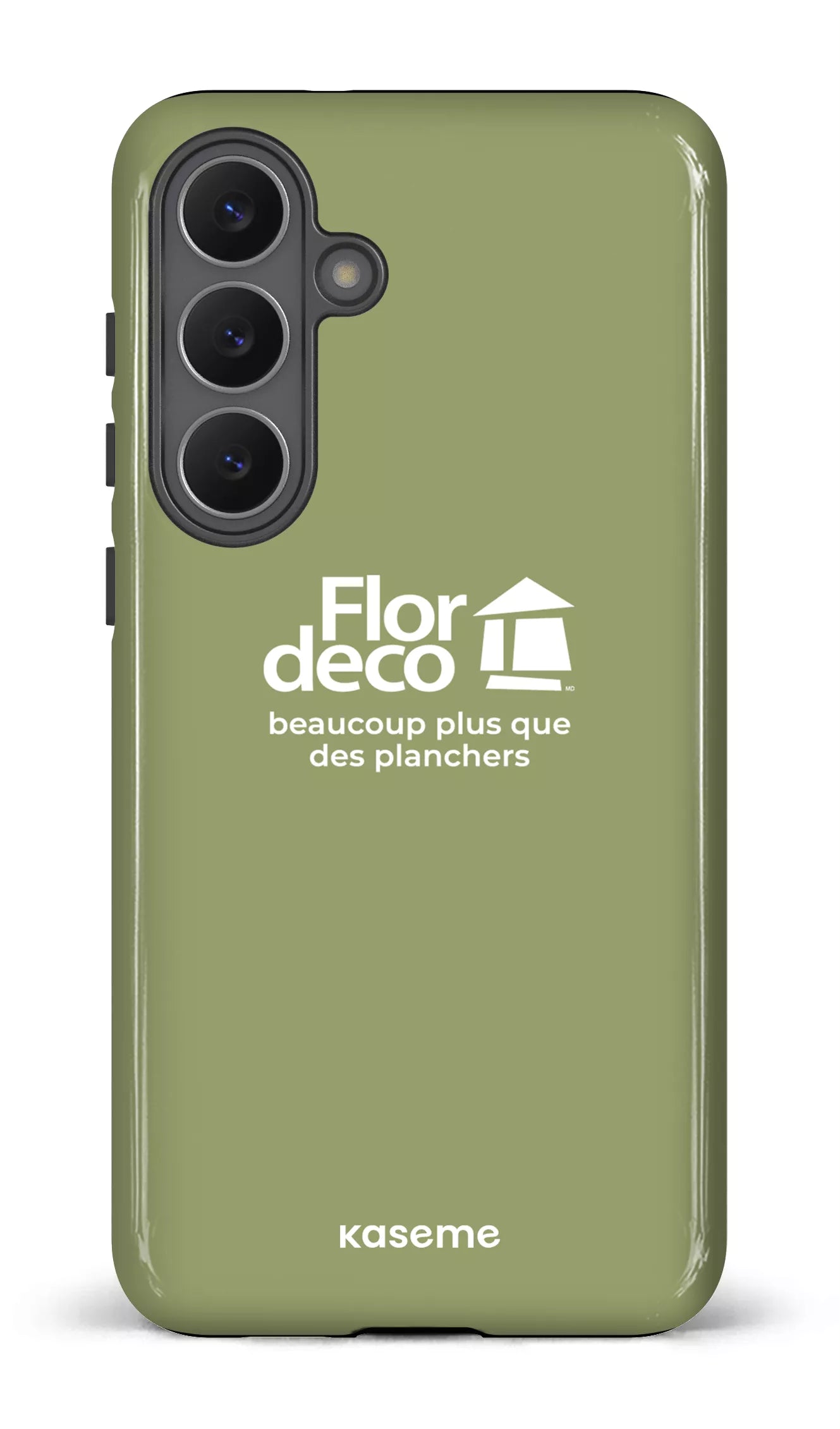 Galaxy S25 FE Tough Flordeco logo Sauge -