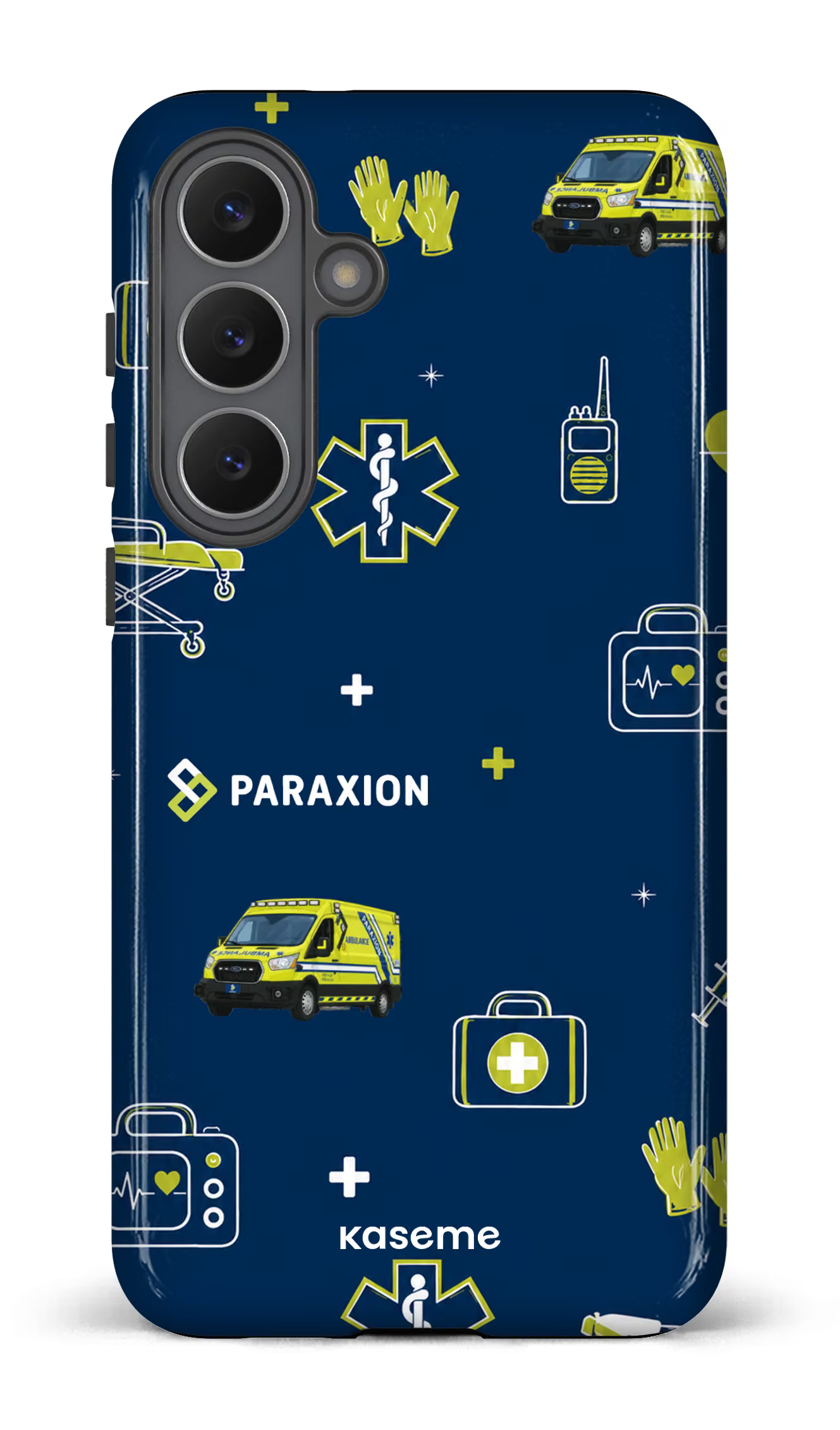 Galaxy S25 FE Tough Icônes bleu Paraxion -