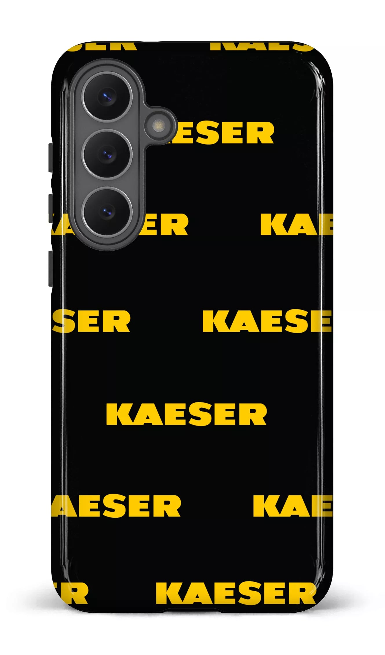 Galaxy S25 FE Tough Kaeser Pattern Noir -