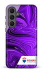 Galaxy S25 FE Tough Peinture marbrée sombre violette de Francheville -