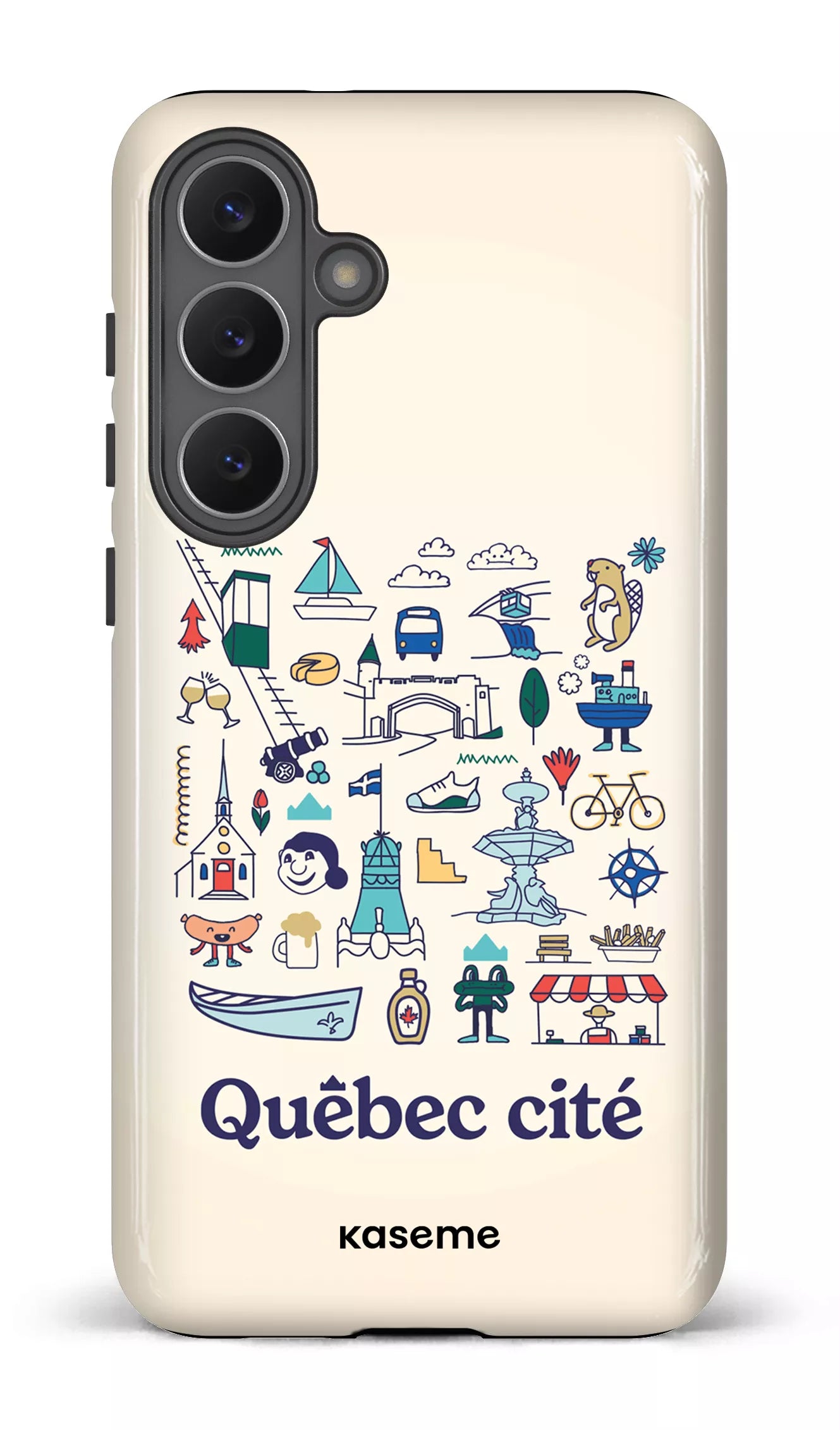 Galaxy S25 FE Tough Québec illustré -
