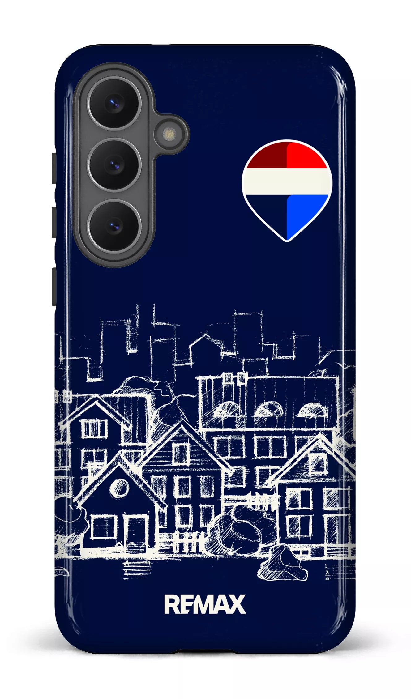 Galaxy S25 FE Tough Remax Sketch Bleu -
