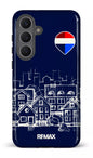 Galaxy S25 FE Tough Remax Sketch Bleu -