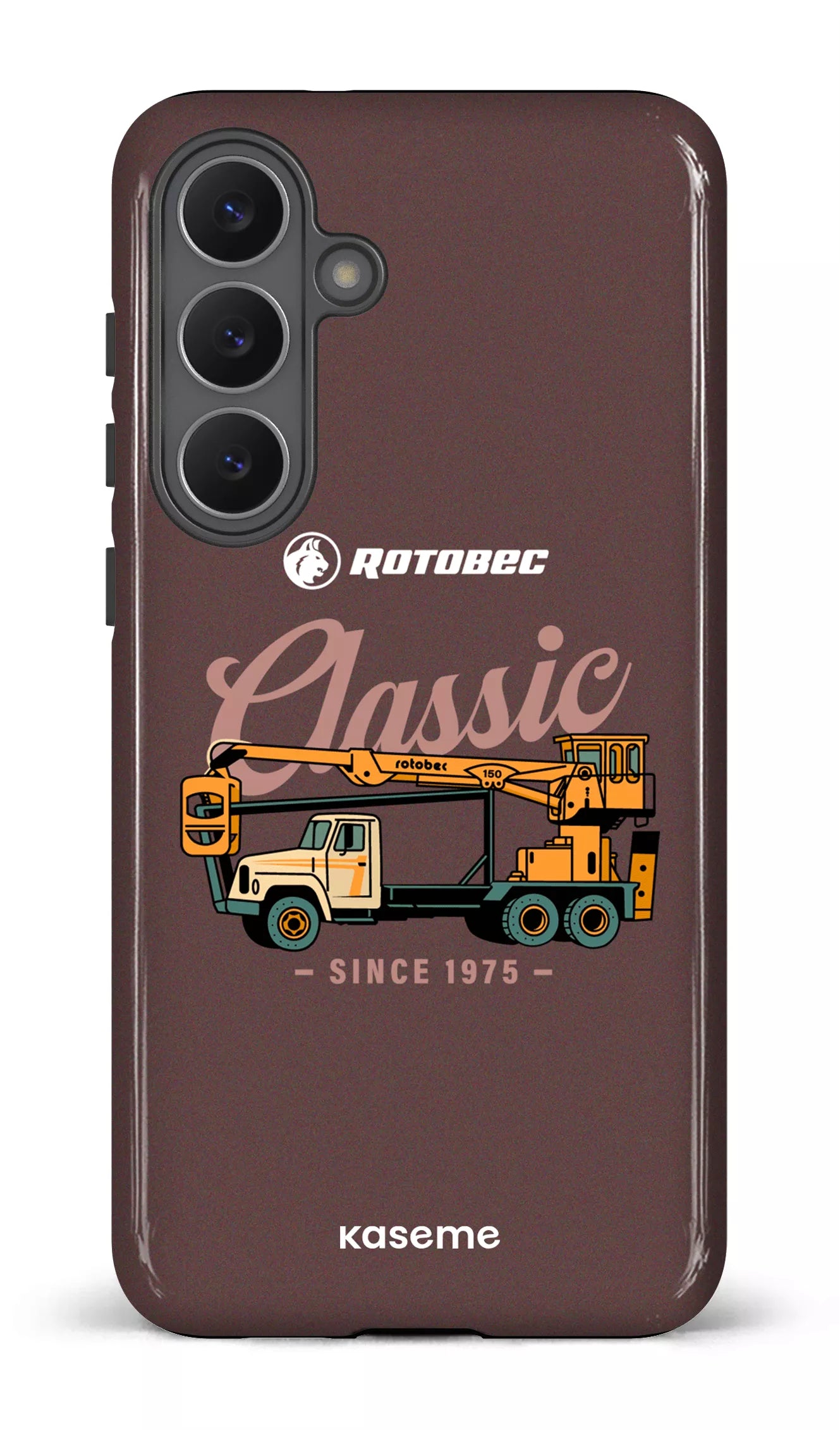 Galaxy S25 FE Tough Rotobec Brun "Classic" -