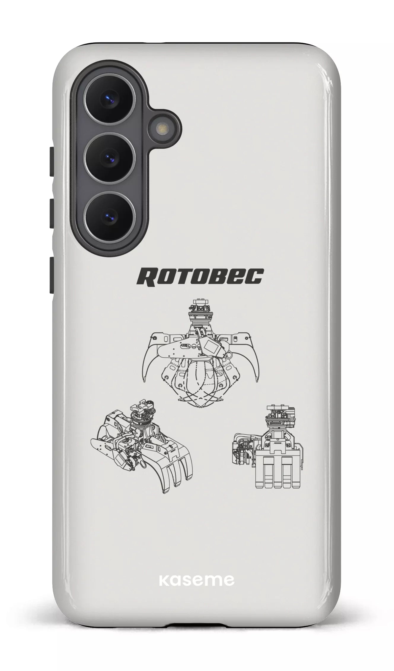 Galaxy S25 FE Tough Rotobec Gris -