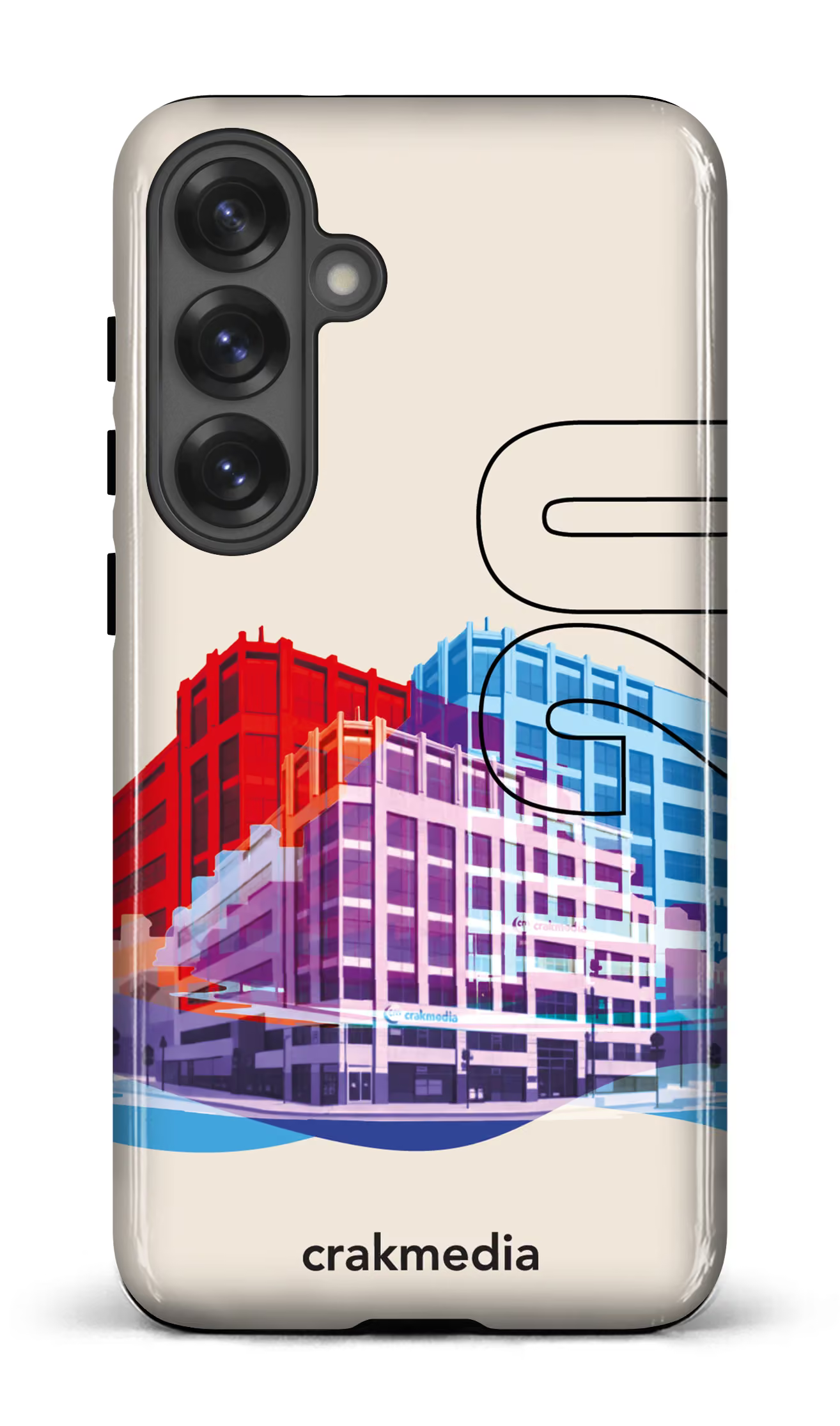 Galaxy S25 Plus Tough (Gloss) Building Crakmedia -