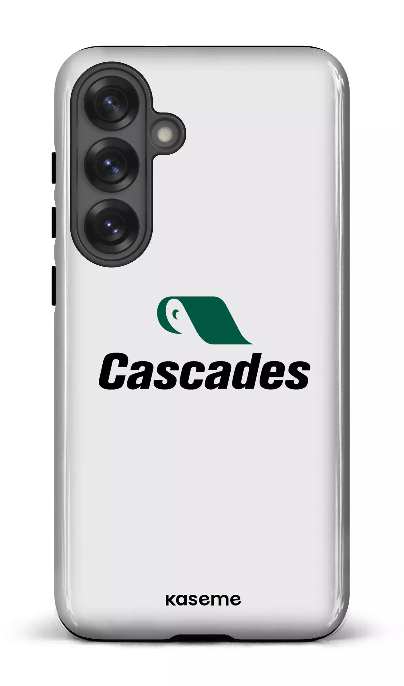 Galaxy S25 Plus Tough (Gloss) Cascades Blanc -