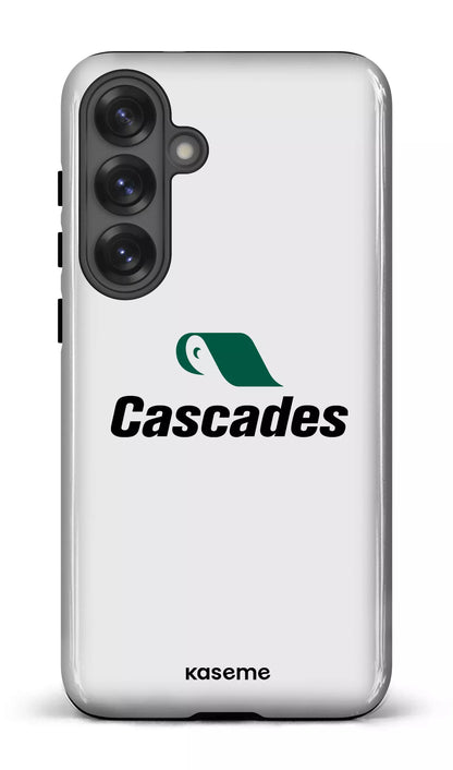 Galaxy S25 Plus Tough (Gloss) Cascades Blanc -