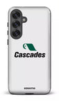 Galaxy S25 Plus Tough (Gloss) Cascades Blanc -