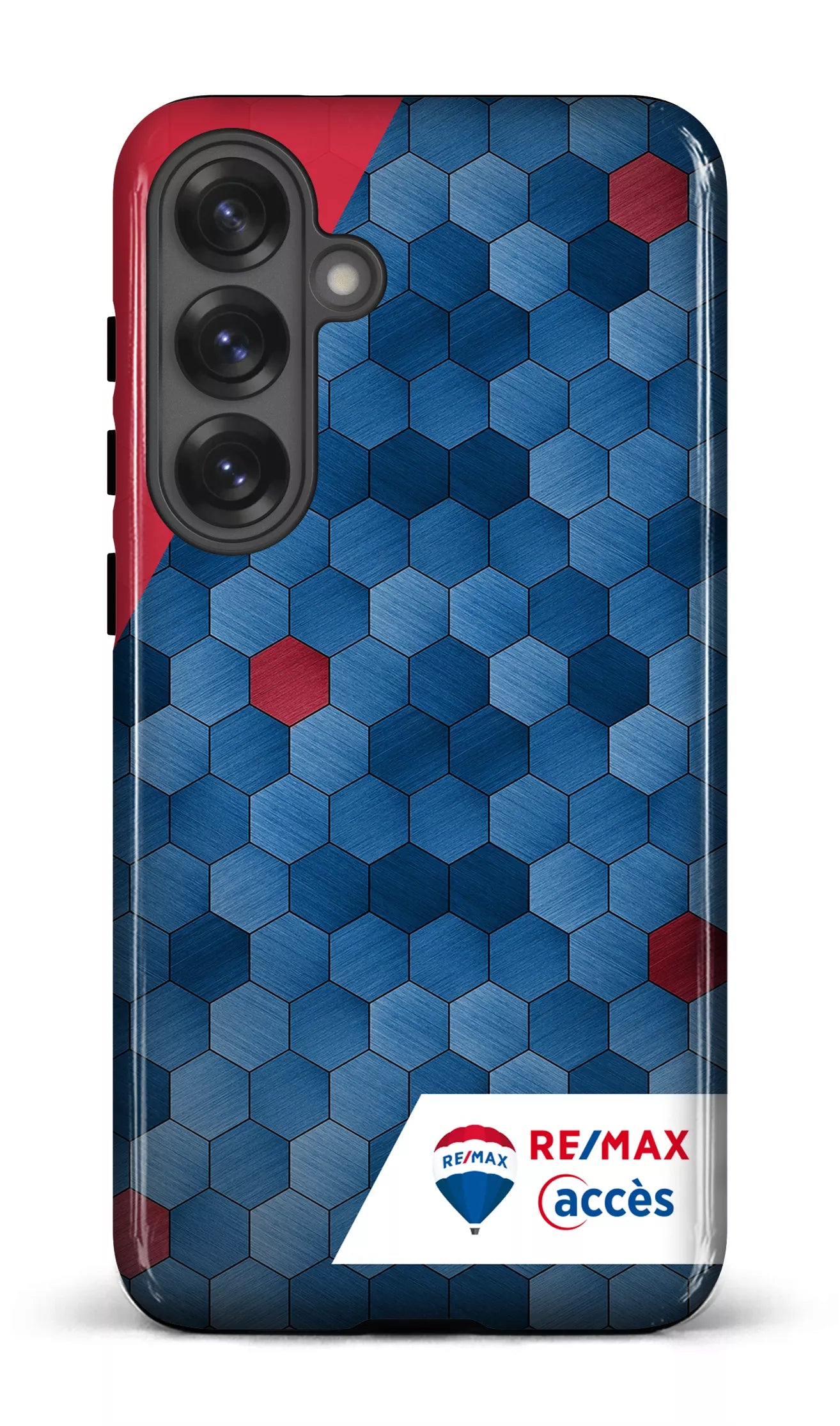 Galaxy S25 Plus Tough (Gloss) Exagones texturés -