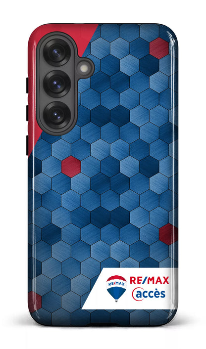 Galaxy S25 Plus Tough (Gloss) Exagones texturés -