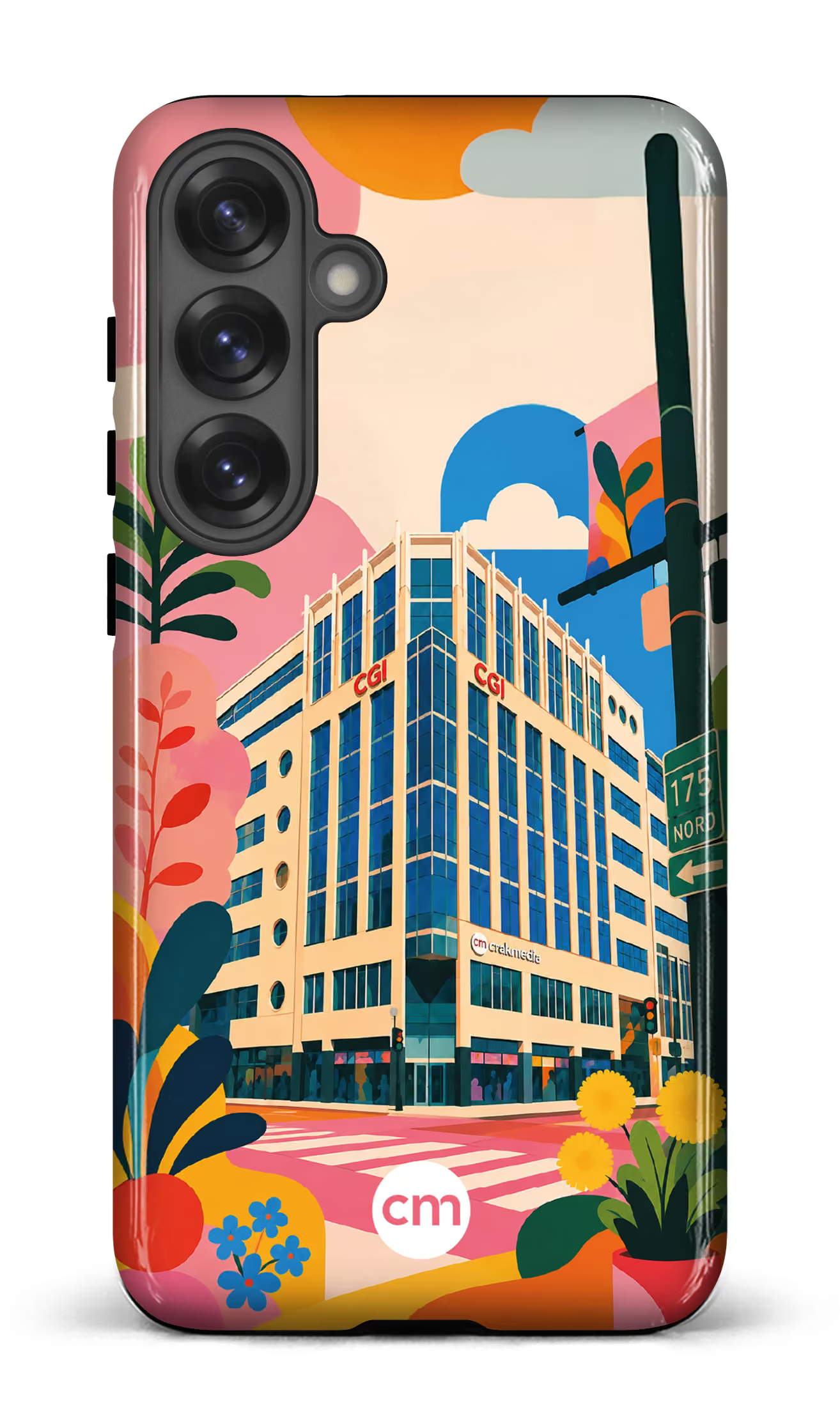 Galaxy S25 Plus Tough (Gloss) Funky Building Crakmedia -