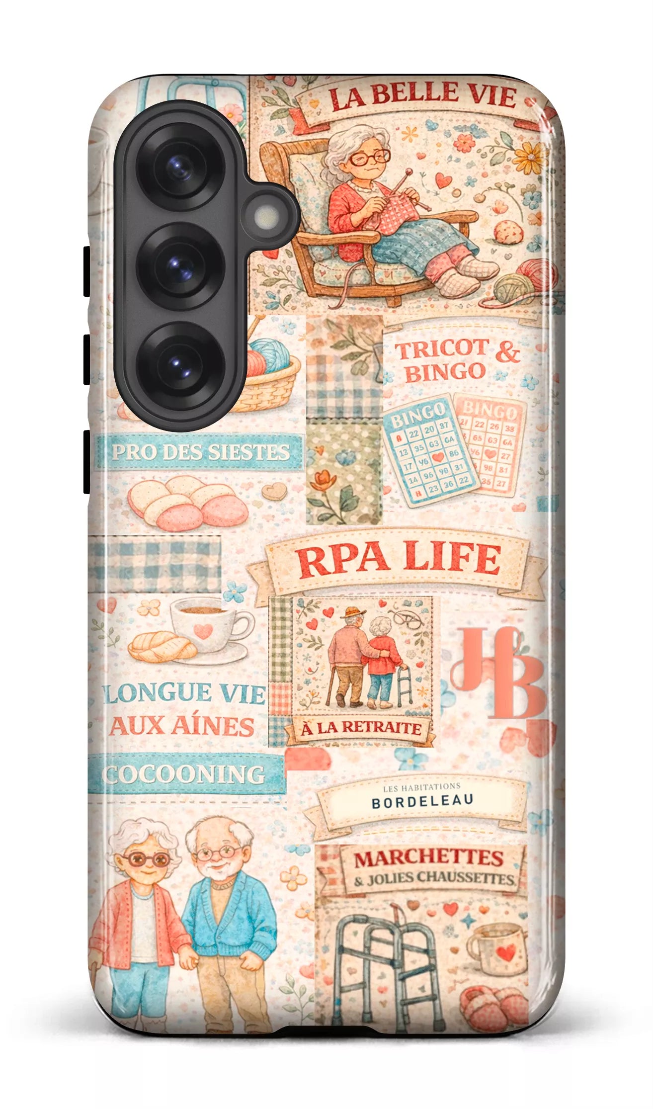 Galaxy S25 Plus Tough (Gloss) HB Courtepointe -