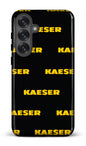 Galaxy S25 Plus Tough (Gloss) Kaeser Pattern Noir -
