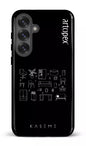 Galaxy S25 Plus Tough (Gloss) L'essentiel noir par Artopex -