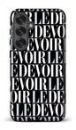 Galaxy S25 Plus Tough (Gloss) Le Devoir — Gros logos -
