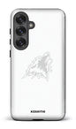 Galaxy S25 Plus Tough (Gloss) Les Huskies Blanc -