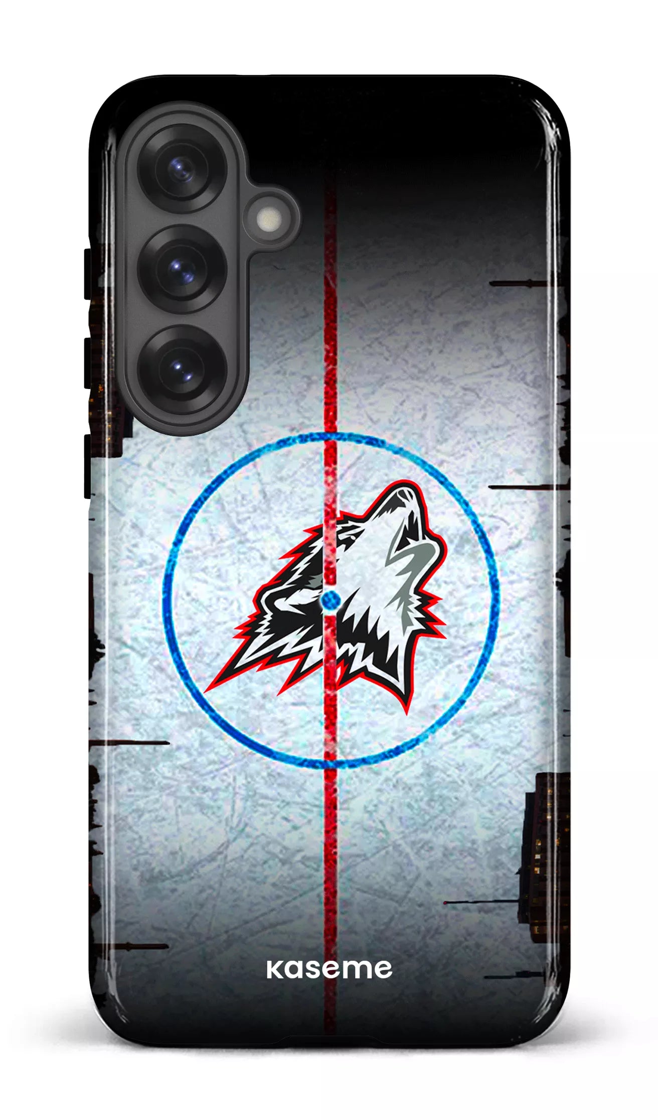 Galaxy S25 Plus Tough (Gloss) Les Huskies Patinoire -