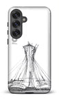 Galaxy S25 Plus Tough (Gloss) Parc Olympique - Croquis Blanc -